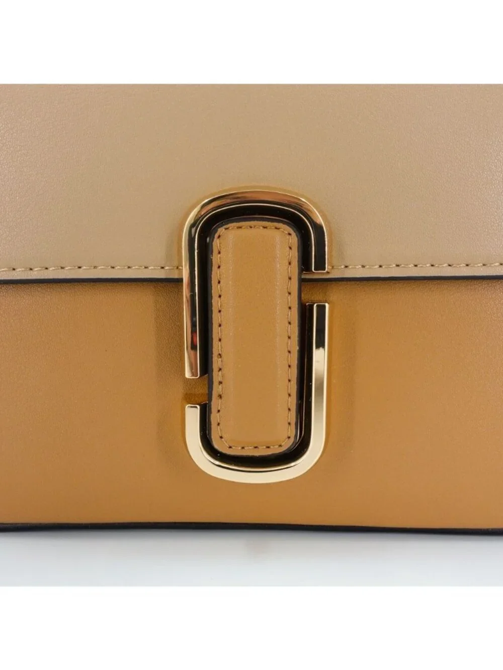 Marc Jacobs Women's The Color Block J Marc Crossbody Bag Brown OS